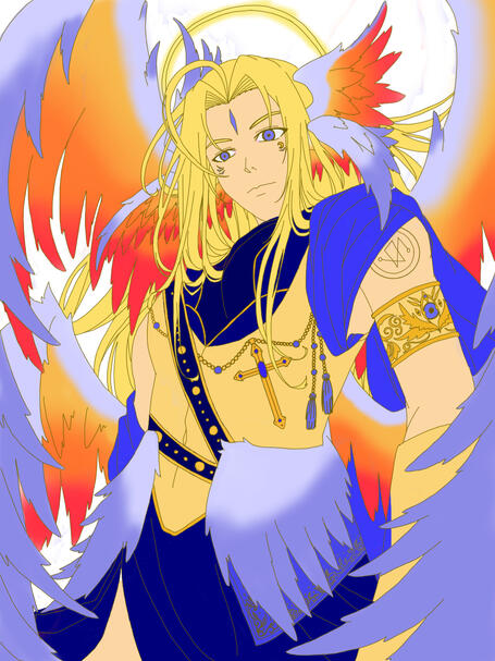 Original rendition of a Seraphim